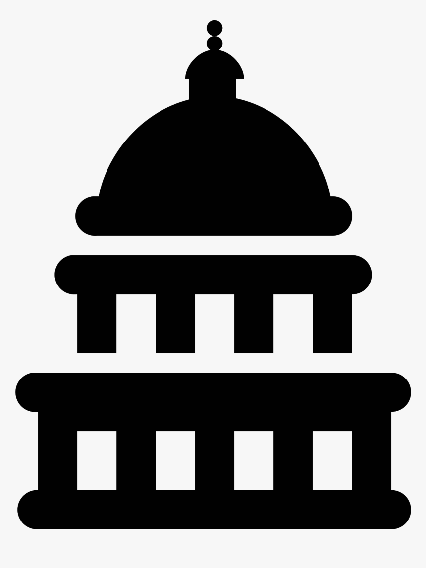 United States Capitol Dome United States Congress Computer - Transparent Capitol Building Icon, HD Png Download