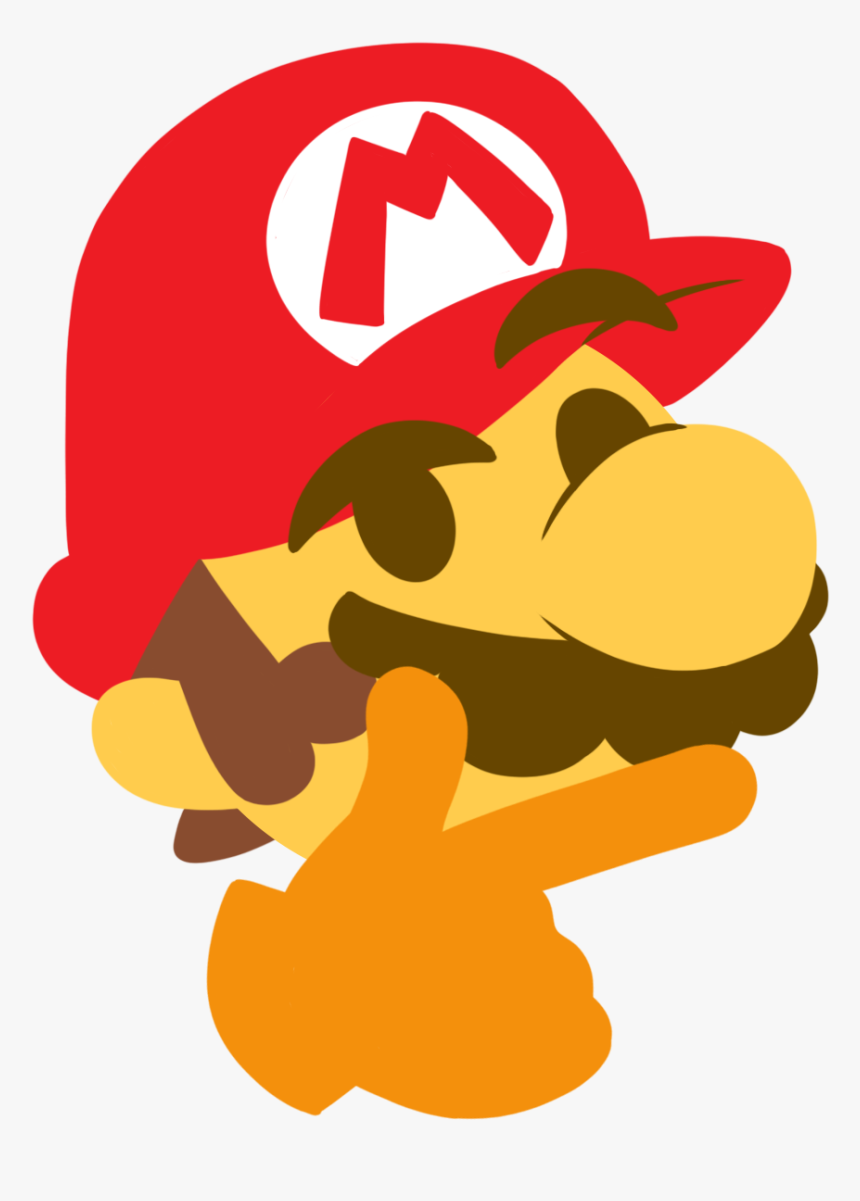 The New Super Mario Topic Wii - Mario Thonk, HD Png Download