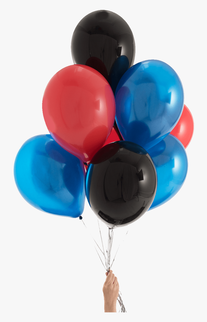 Spider Man Party Balloon Bunch - Balloon, HD Png Download