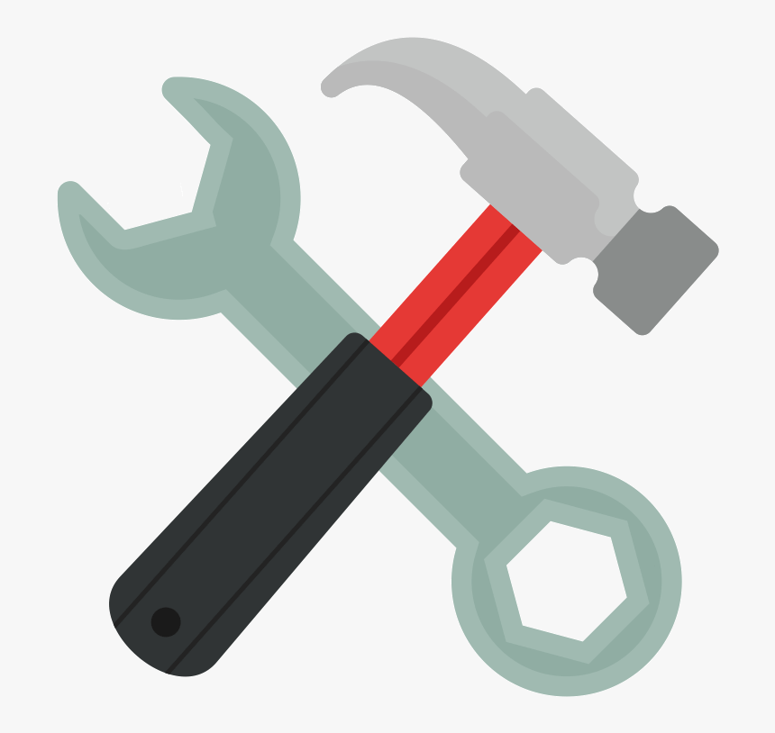 Transparent Icon Wrench And Hammer, HD Png Download