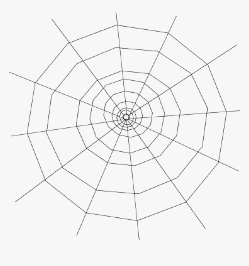 Halloween Transparent Cobwebs - Spider Net White Halloowenn Description, HD Png Download