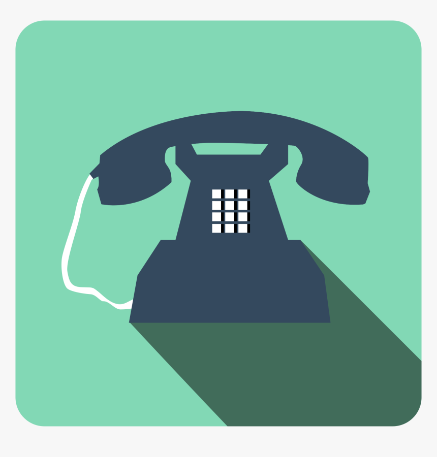 Post Icon Final Final Contact - Corded Phone, HD Png Download