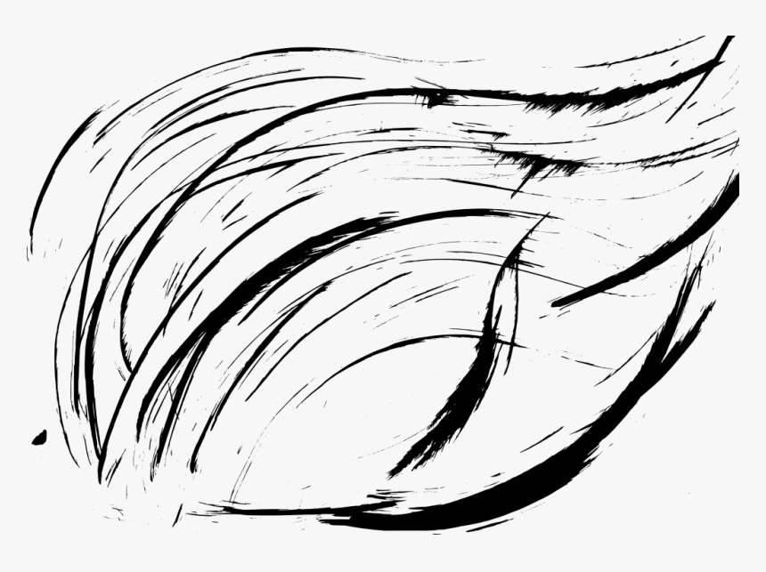 Transparent Scratches Texture Black And White Png - Drawing Texture Download Png, Png Download