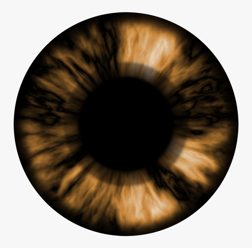 Brown Eye Lens Png, Transparent Png