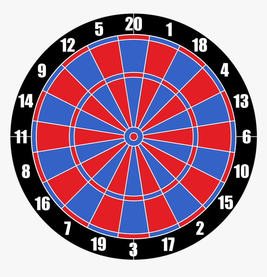 Dart Board Clipart Png, Transparent Png