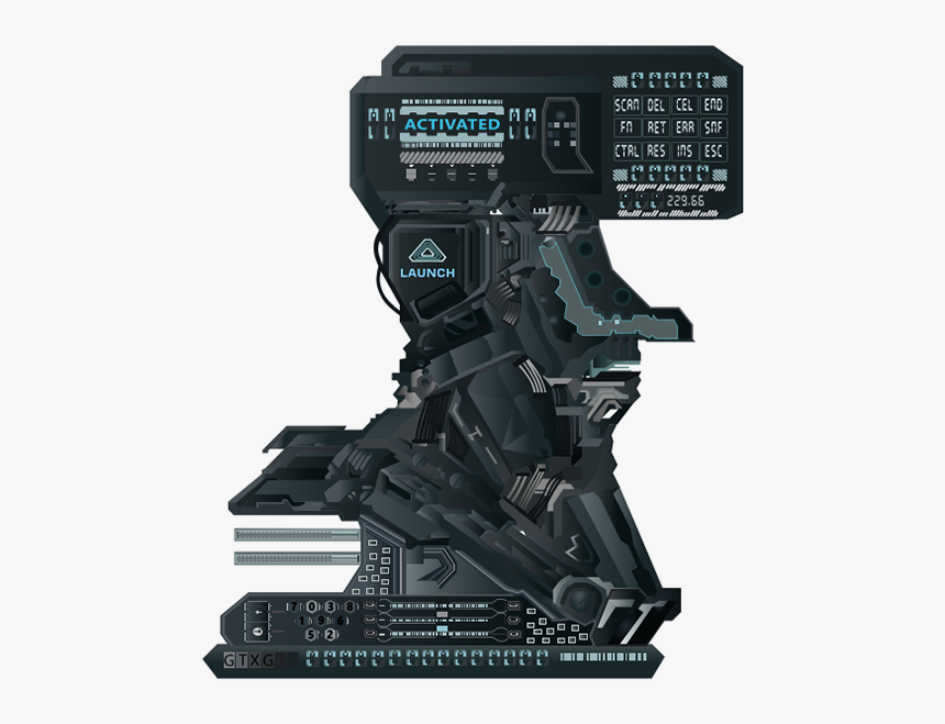 Interface Futuristic Png, Transparent Png