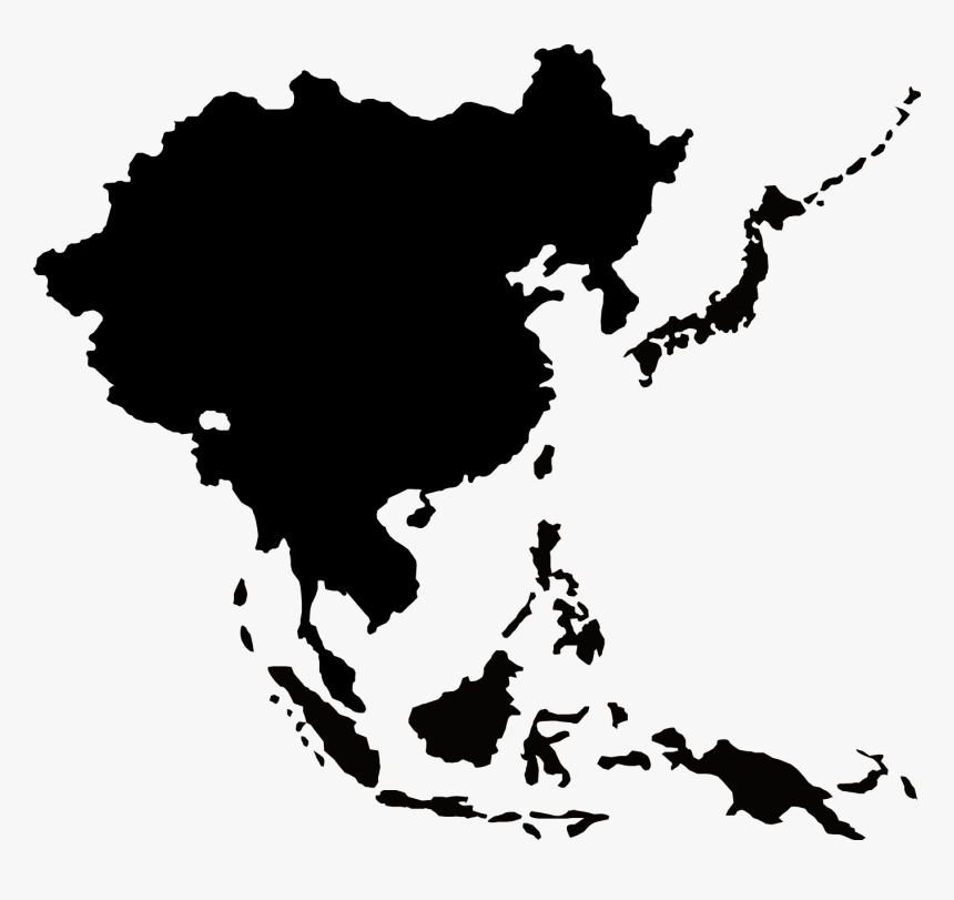 Southeast Asia South China Sea United States Asia-pacific - Asia Pacific Map Vector Png, Transparent Png