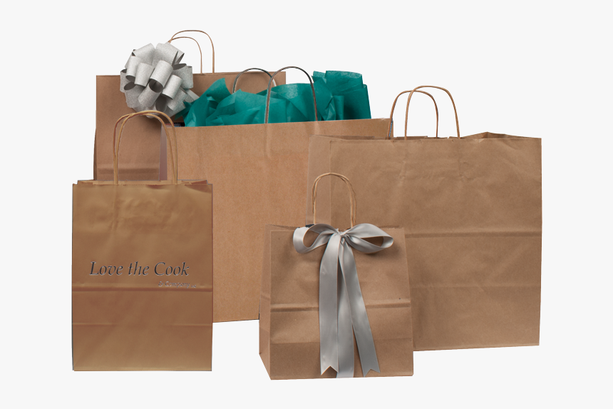 Brown Shopping Bags Png, Transparent Png