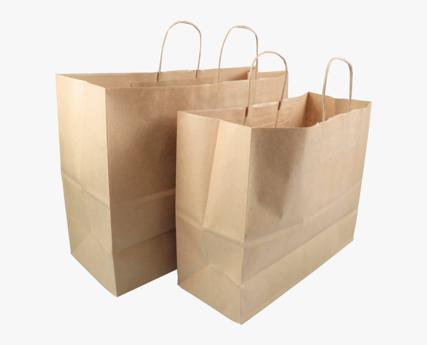 Transparent Kraft Paper Png - Bag, Png Download