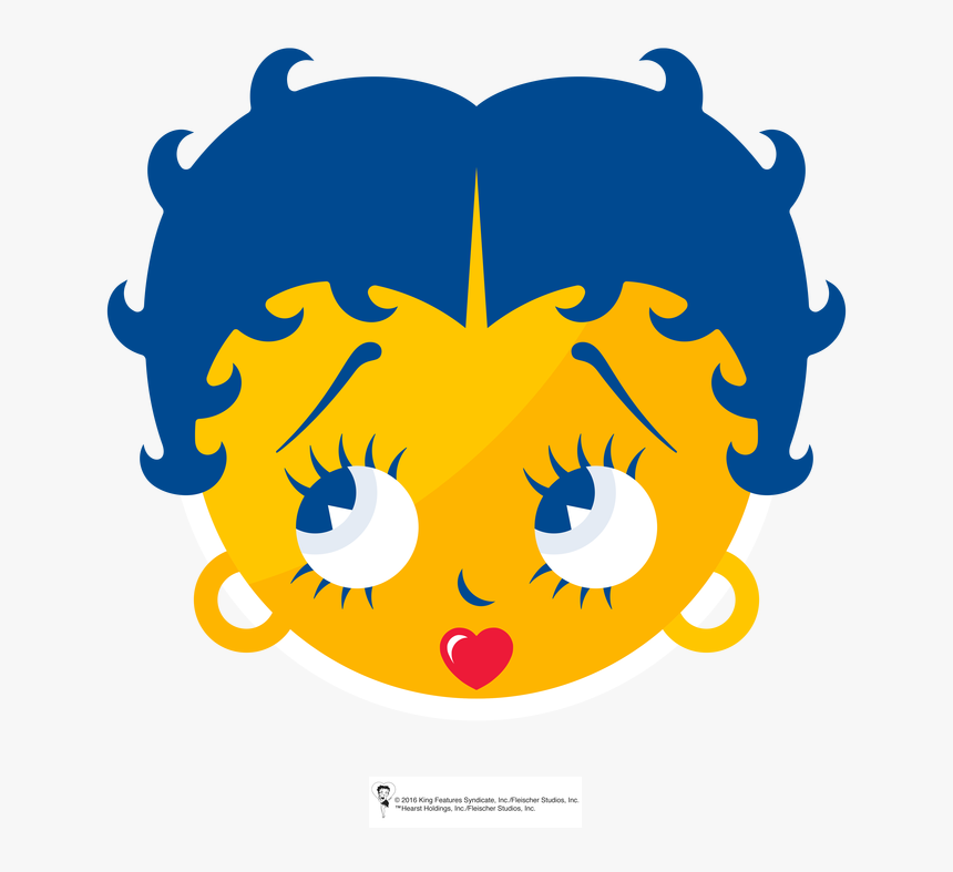 Pepsi Transparent Emoji - Betty Boop Emoji, HD Png Download