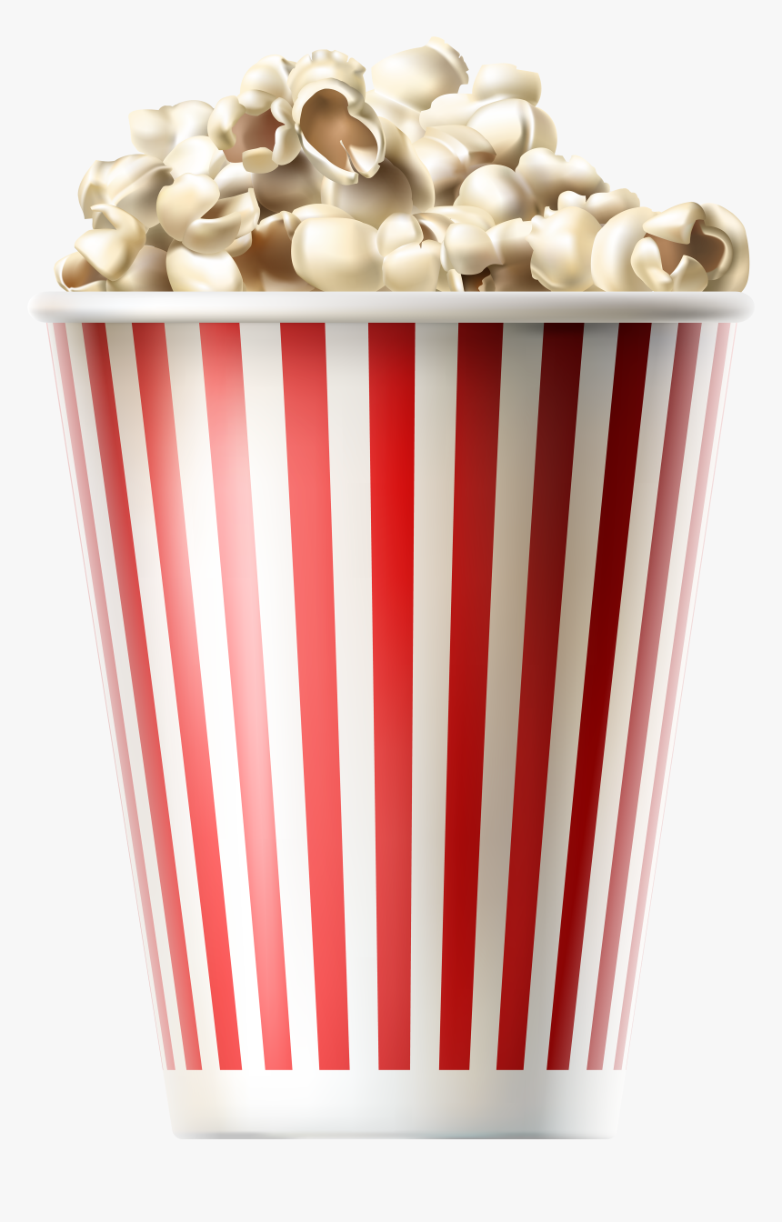 Png Clip Art Best - Transparent Background Popcorn Png, Png Download