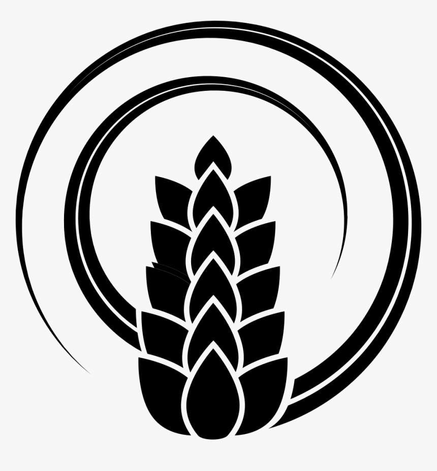 Wheat Symbol In Circle Png, Transparent Png