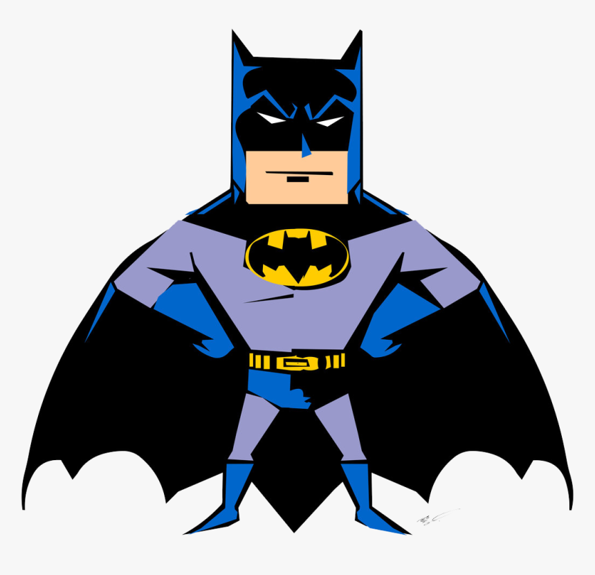 Hero Clipart Pop Art Superhero - Batman Clipart, HD Png Download