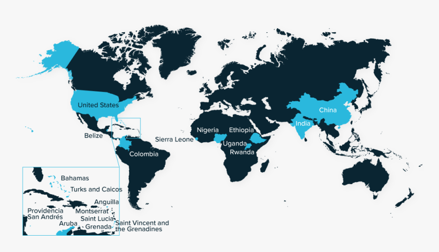 World Map, HD Png Download
