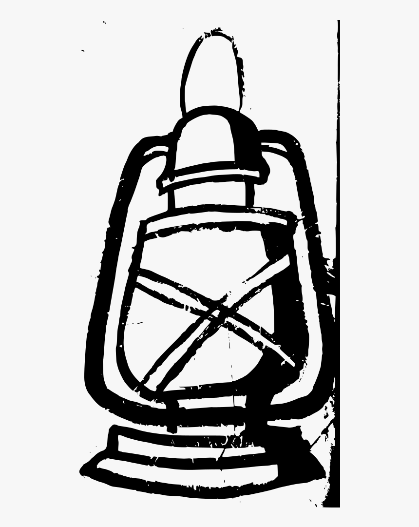 Onlinelabels Clip Art - Lantern Png Black And White, Transparent Png