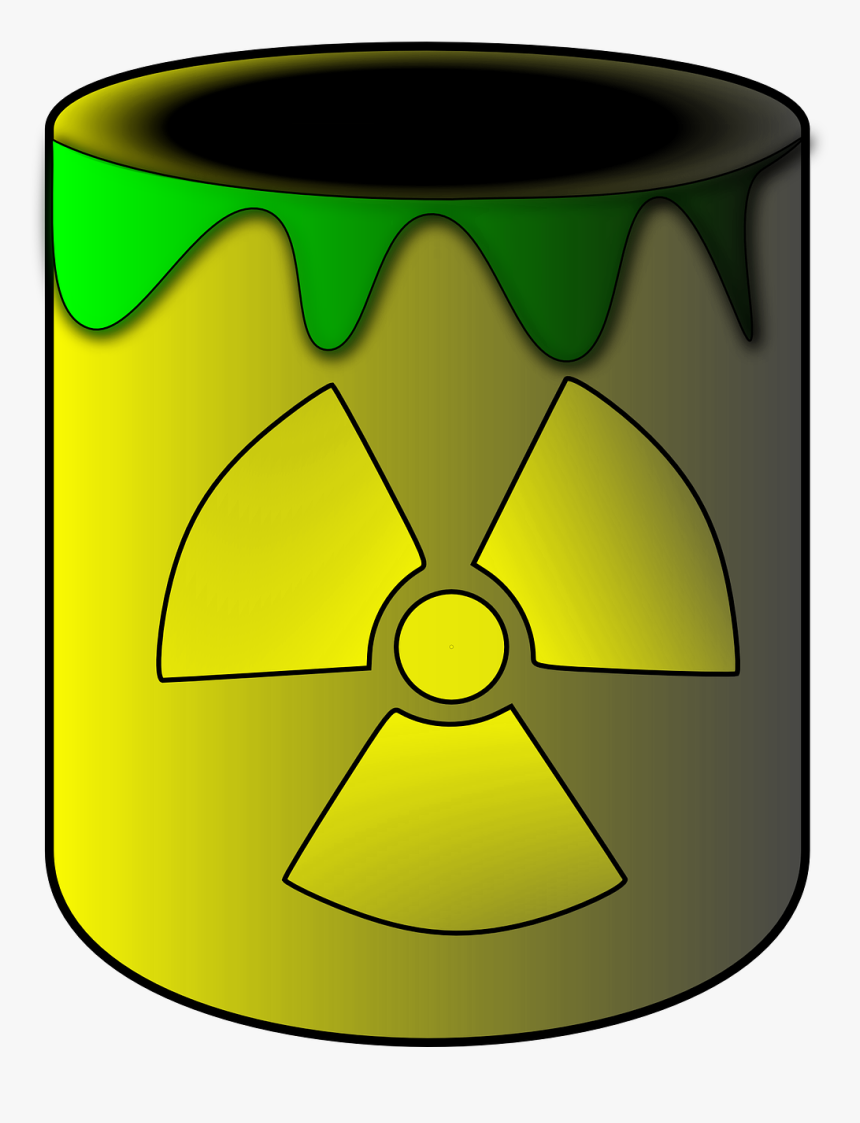 Transparent Radioactive Sign Png - Toxic Waste Clip Art, Png Download