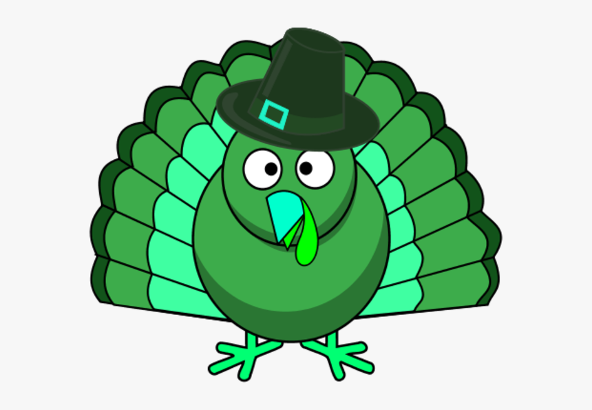 Transparent Turkey Cartoon Png - Thanksgiving Turkey Cartoon, Png Download