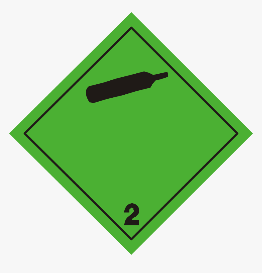 Adr Pictogram - Pictogramme Gaz Sous Pression, HD Png Download