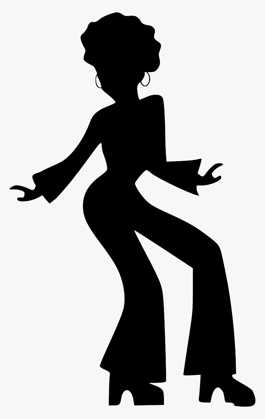 Disco Dancer Silhouette, HD Png Download