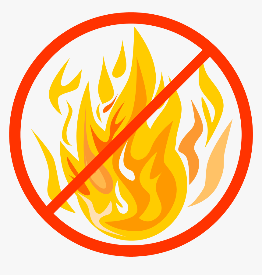 Graphic For Open Fire Ban Gluten Free Black And White, HD Png