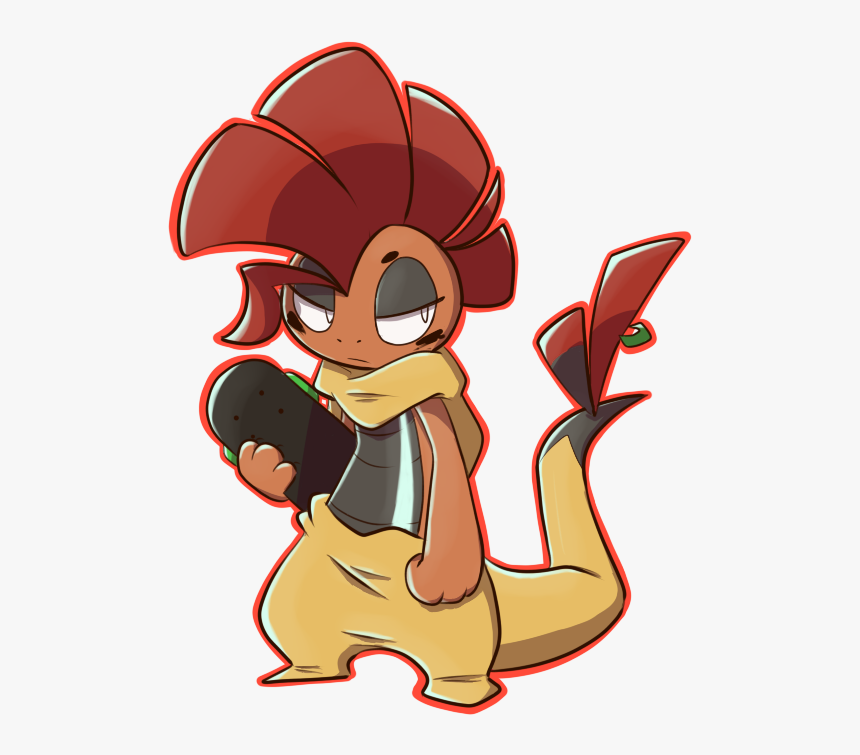 Grumpy Lizord - Cartoon, HD Png Download