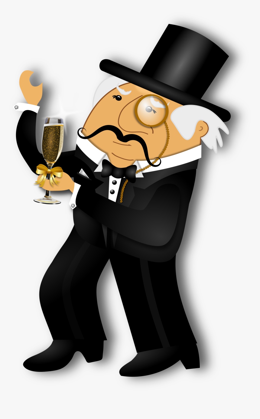Distinguished Gentleman Dancing Clip Arts - Clipart Gentleman, HD Png Download