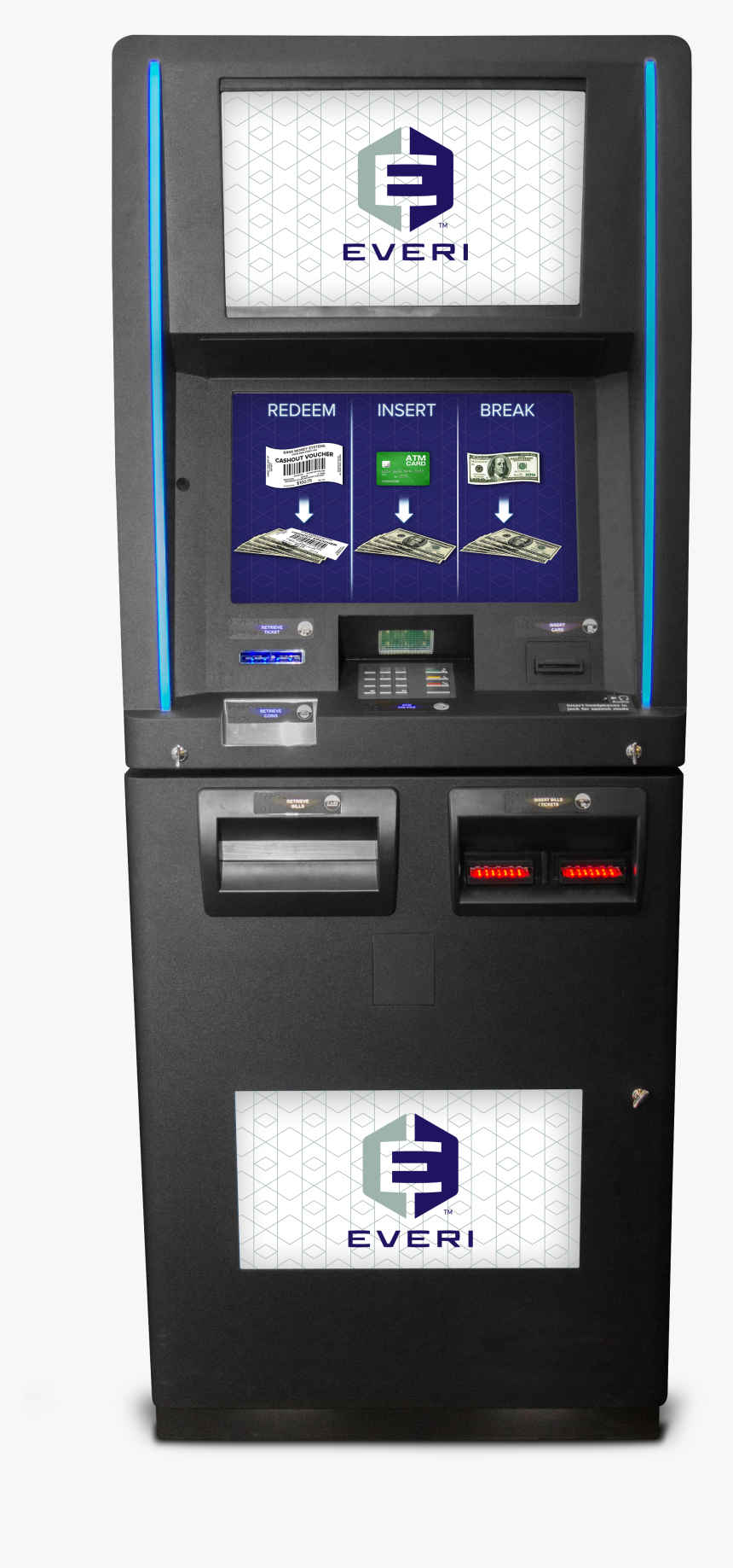 0 All In One Xchange Everi Games- - Ticket Redemption Machine, HD Png Download