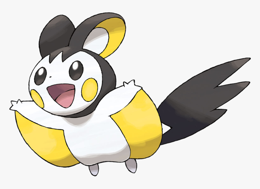 1200px-587emolga - Emolga Pokemon, HD Png Download