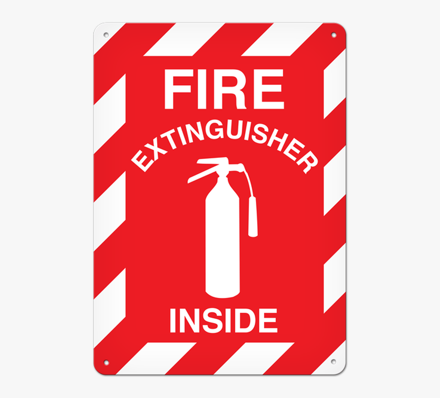 Fire Extinguisher Inside Sign, HD Png Download