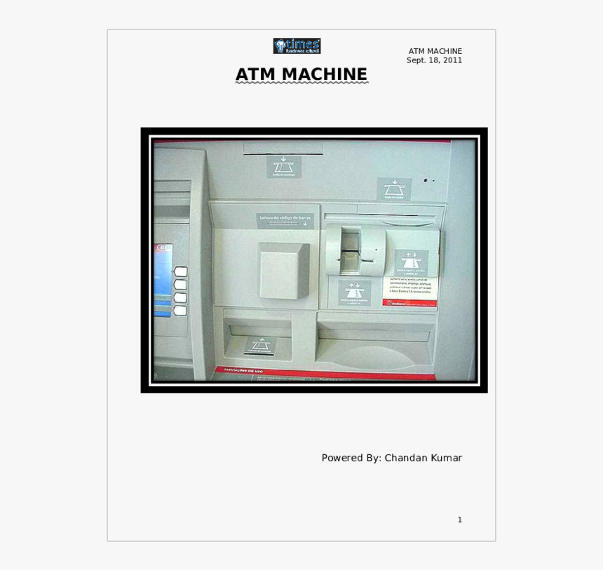 Atm Skimmer, HD Png Download