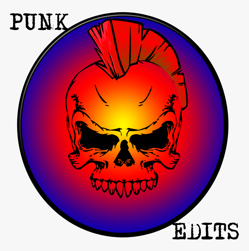 Black And White Skull Transparent, HD Png Download