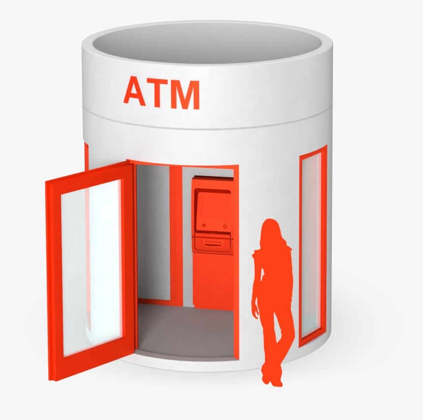 Bboxx Atm 1 Atm With Anteroom - Mobiler Geldautomat, HD Png Download