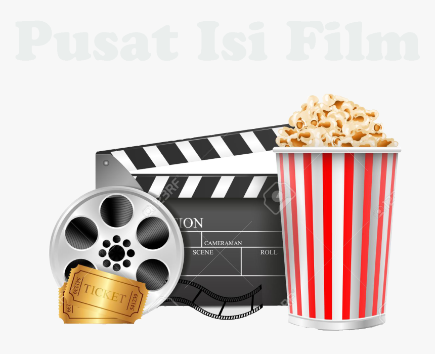 Clip Art Movie Ticket Popcorn, HD Png Download , Transparent Png Image