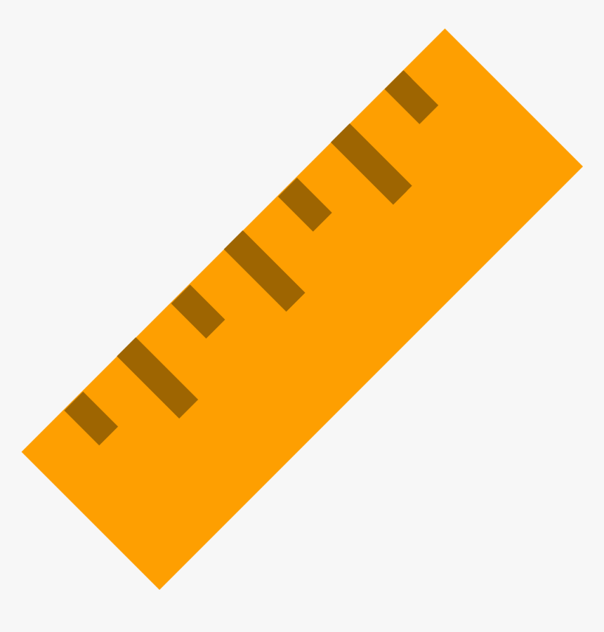 Icon The Is A - Ruler Icon Vector Png, Transparent Png