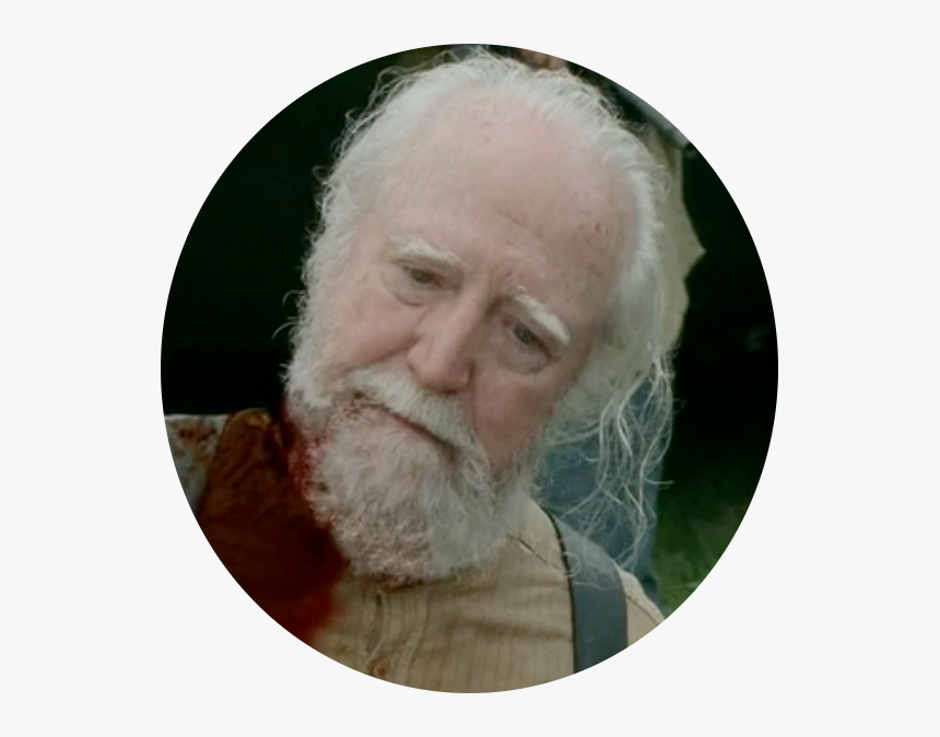 Hershel With His Throat Cut - Hershel's Head Cut Off, HD Png Download