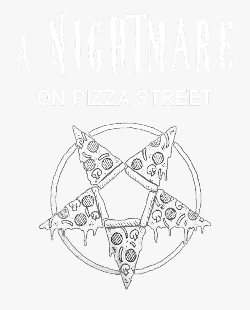 A Nightmare On Pizza Street - Satanic Pizza, HD Png Download
