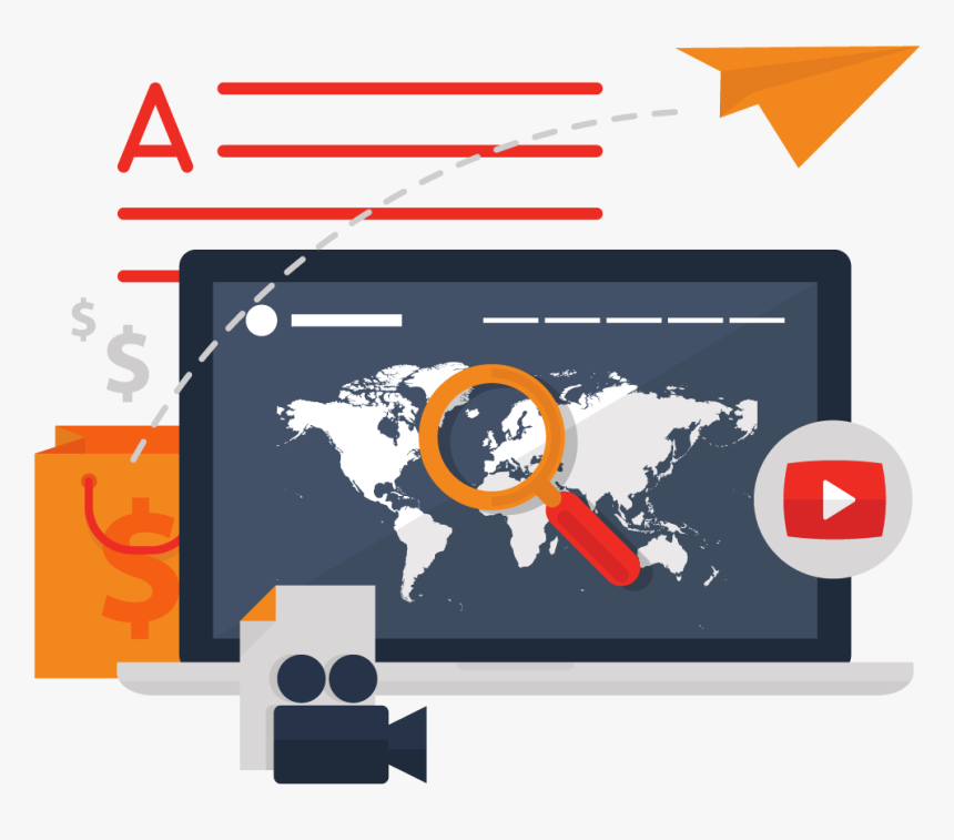 Firecircle Icon Digital Marketing Large White - Inbound Marketing Icon Png, Transparent Png