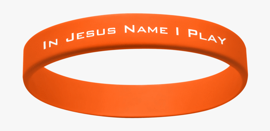 Active Faith Ijnip Band Orange/white - Circle, HD Png Download