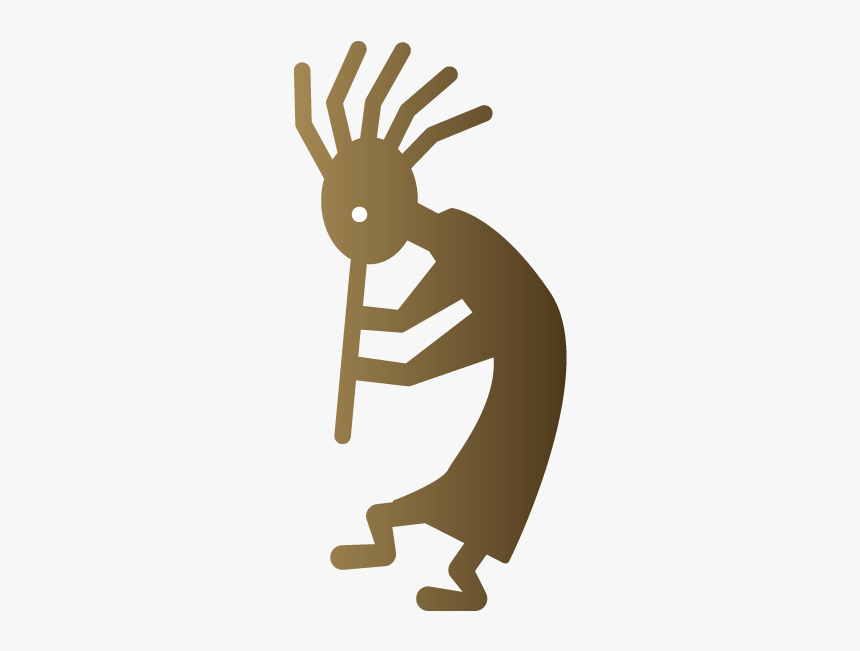 Kokopelli Luck Illustration - Illustration, HD Png Download