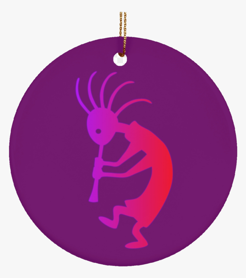 Ornament Kokopelli Ceramic Southwestern Clipart Transparent - Pendant, HD Png Download