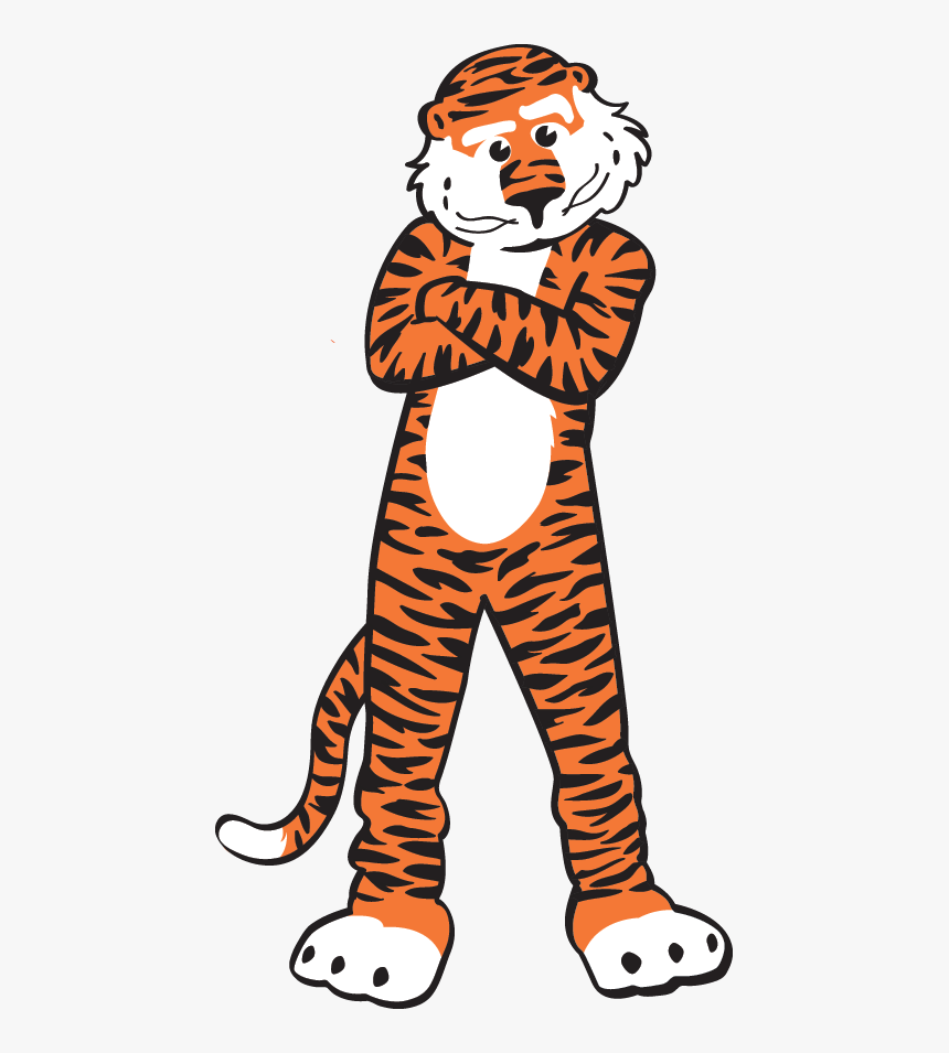 A Computer-generated Image Of The Mascot Aubie - Aubie Logo, HD Png Download