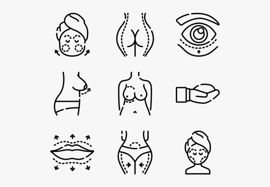 Plastic Surgery - Plastic Surgery Icon, HD Png Download