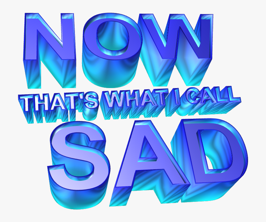 Vaporwave Blue Purple Text Freetoe - Now Thats What I Call Vaporwave, HD Png Download