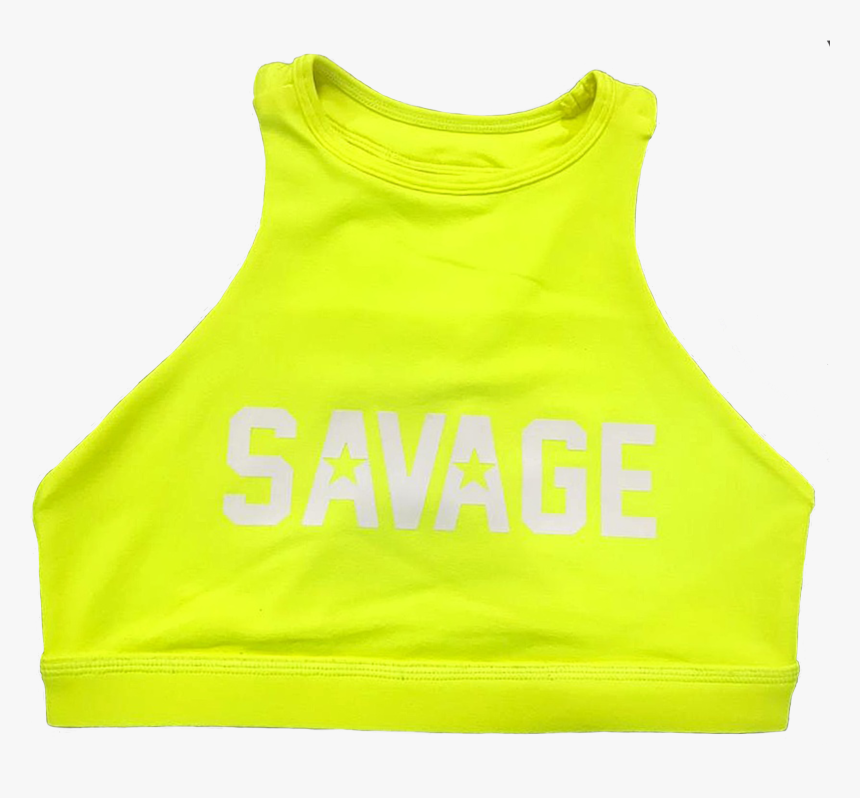 Glow Stick High Neck - Bra, HD Png Download