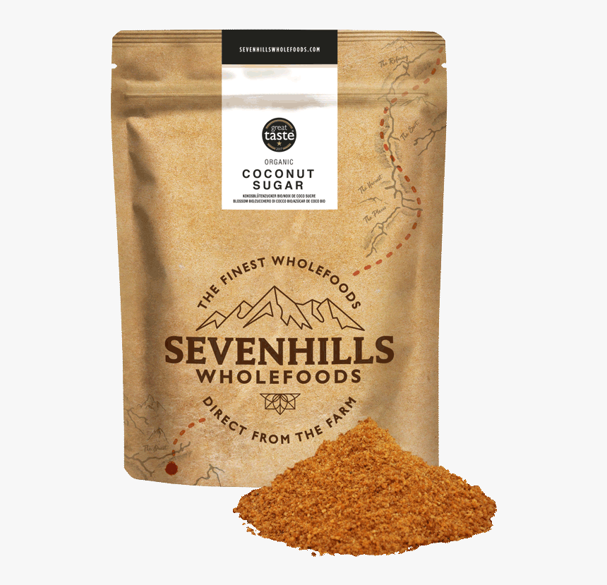 Sevenhills Wholefoods Organic Coconut Sugar - Seven Hills Tea, HD Png Download