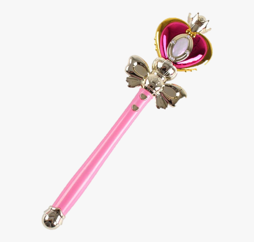Girl Toys Anime Cosplay Sailor Moon Wand Henshin Rod - Sailor Moon Wand Anime, HD Png Download