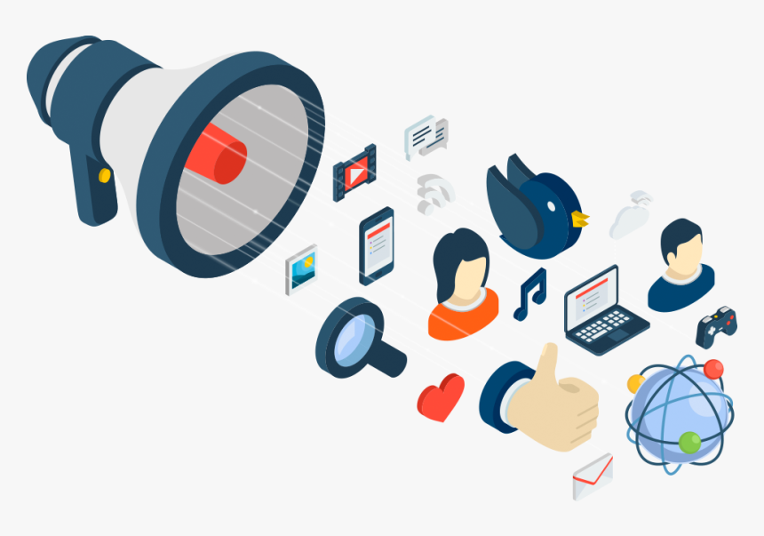 Network Affiliates Social Media Icons - Graphic Design, HD Png Download