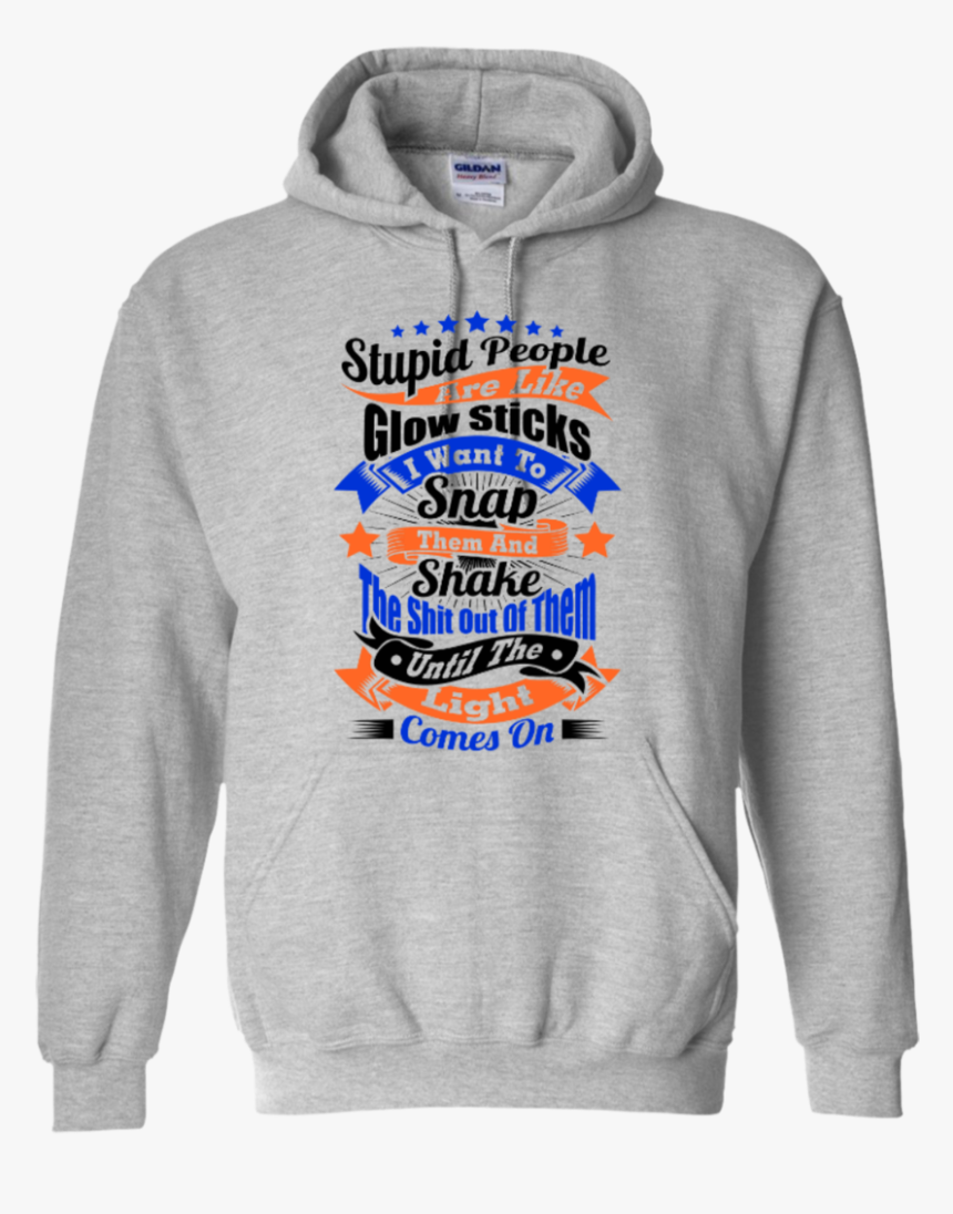 Stupid People Are Like Glow Sticks - Hoodies Pikachu And Stitch, HD Png Download