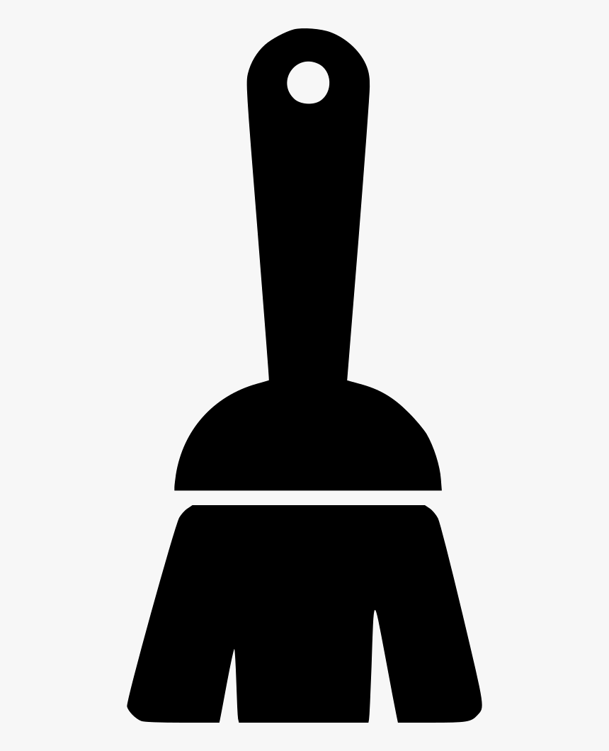 Transparent Paint Brush Silhouette Png, Png Download