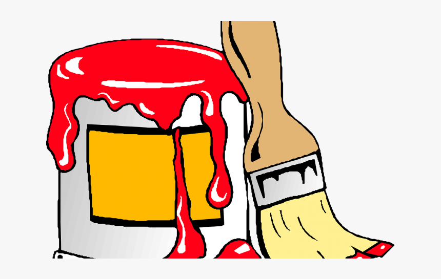 Red Paint Clip Art, HD Png Download